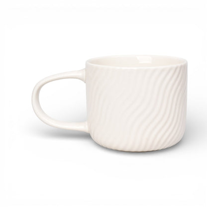 MUG POCILLO CERAMICA BLANCO 320ML DIM:9X9X7