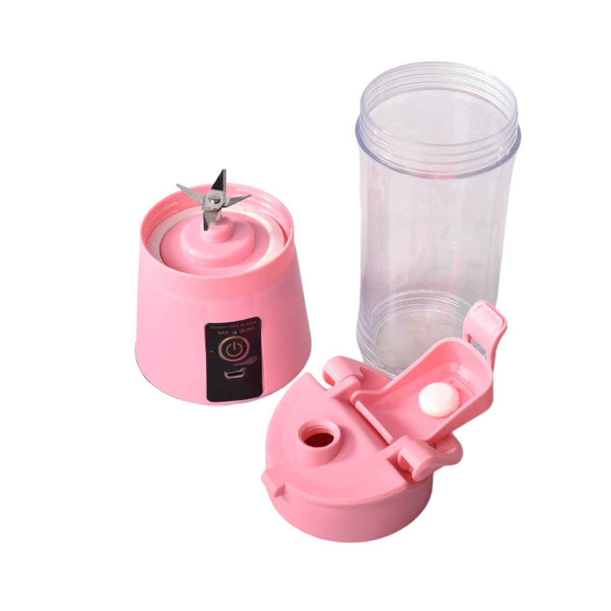 licuadora personal portable recargable plastica con cable us