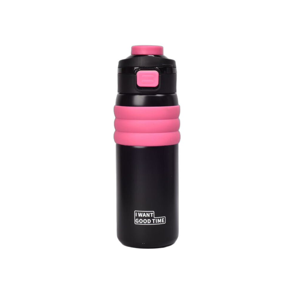 termo acero inoxidable 600ml dim: 7x7x24