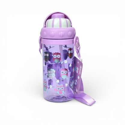 BOTELLA DE AGUA 430ML PLASTICO DIM:6X6X18