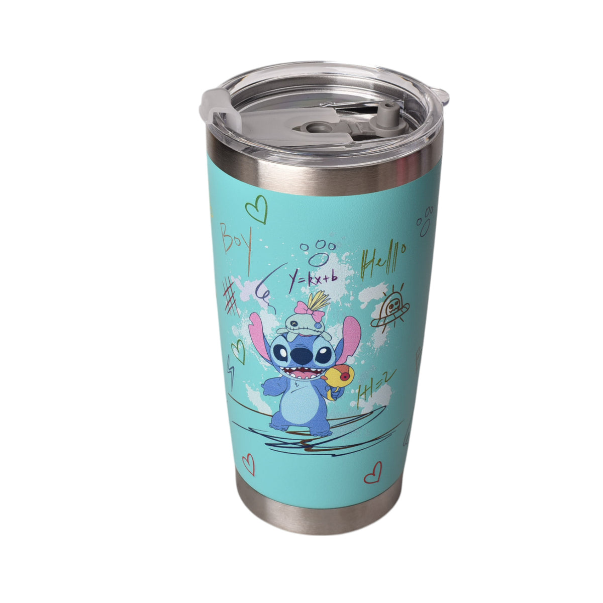 termo metalico 600ml personaje