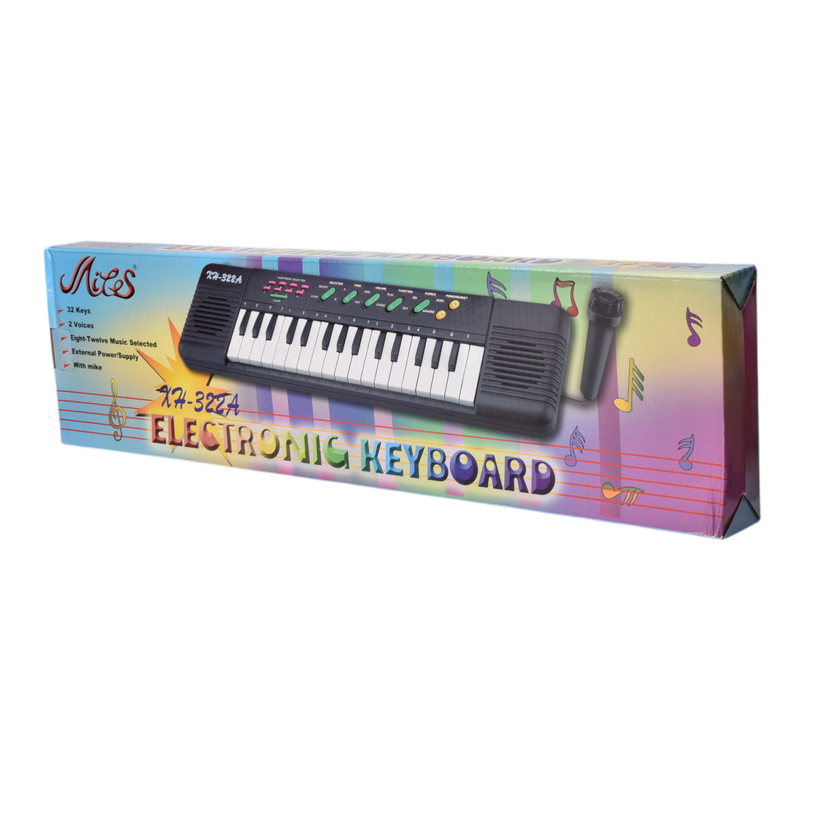 juguete piano con sonido y accesorios dim:52x4x14