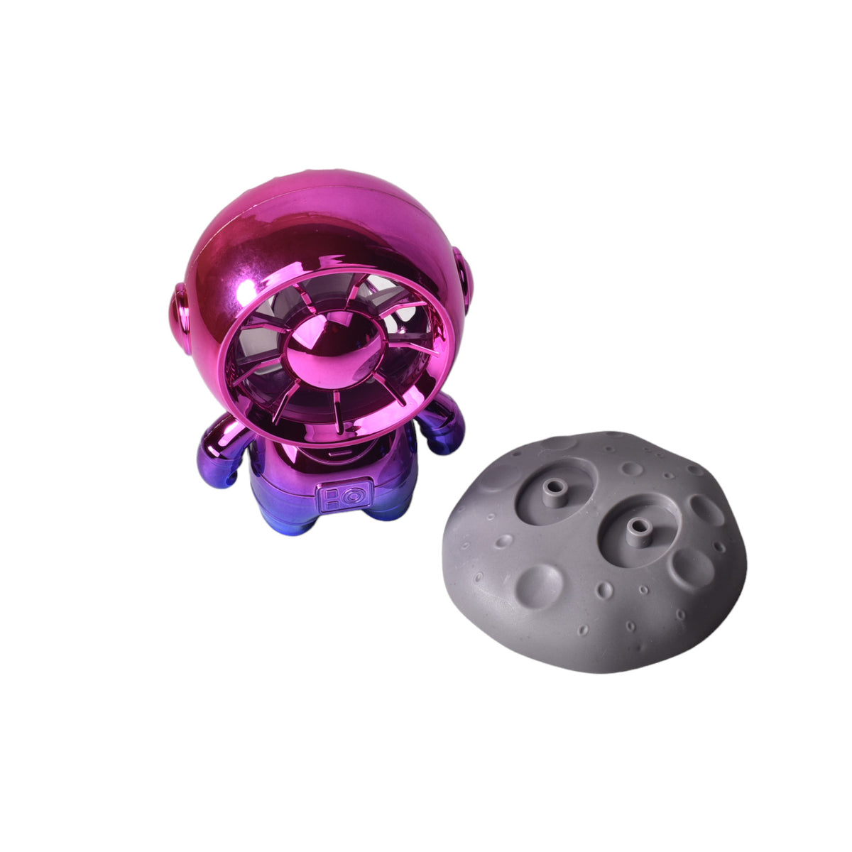 ventilador forma astronauta plastico con cable usb