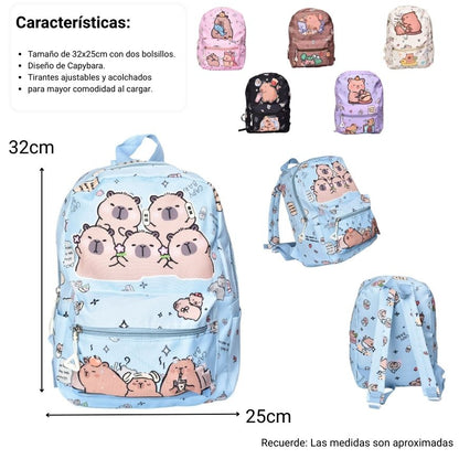 MORRAL MALETA POLIESTER VARIOS COLORES DIM:32X25X12