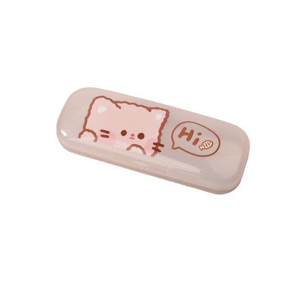 ESTUCHE PARA GAFAS PLASTICO DIFENTES COLORES