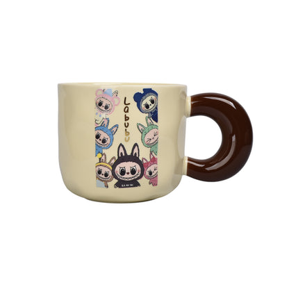 MUG POCILLO CERAMICA LABUBU PERSONAJE 350ML DIM:8X9X9
