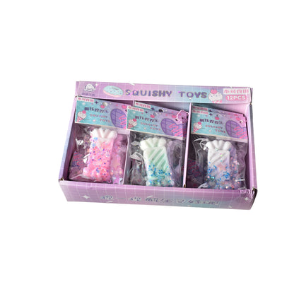 SQUISHY FORMA DULCE ANTI ESTRES ELASTICO CAUCHO DIM:6CM