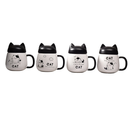 MUG POCILLO CERAMICA FORMA  DE GATO 500ML DIM:10*10*13