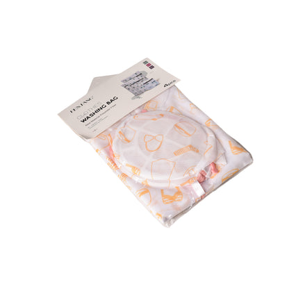 SET POR 4 UNIDADES BOLSA PARA LAVADO POLIESTER VARIOS COLORE