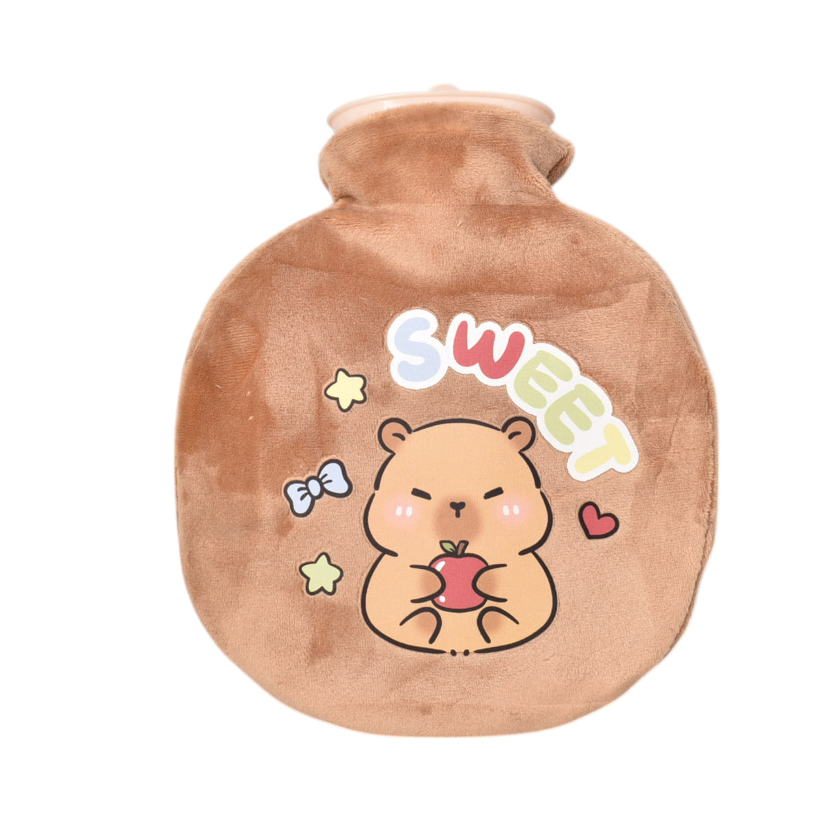 bolsa termica para agua caliente caucho + poliester diseño c