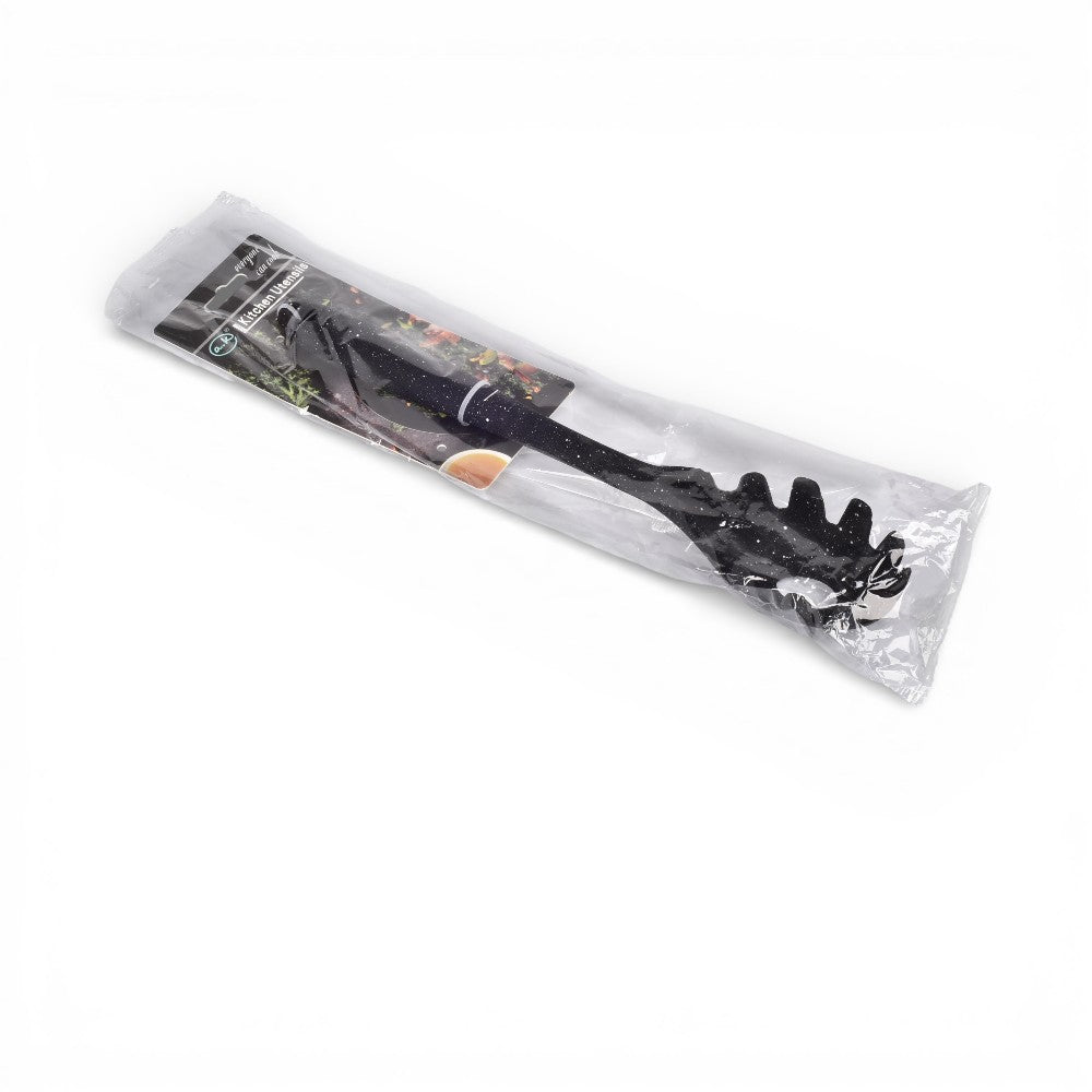 cucharon para pasta silicona negro dim: 28x5x3