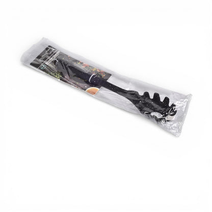 CUCHARON PARA PASTA SILICONA NEGRO DIM: 28X5X3
