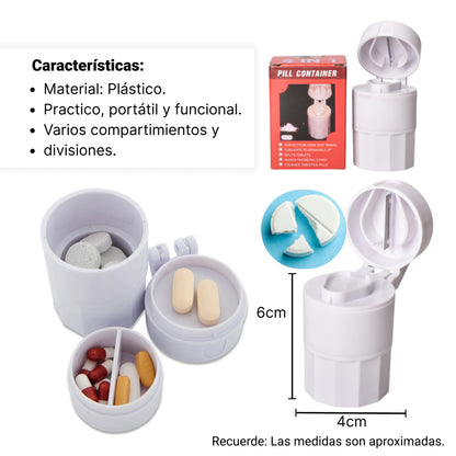 PASTILLERO ORGANIZADOR DIM: 6,3*4,1
