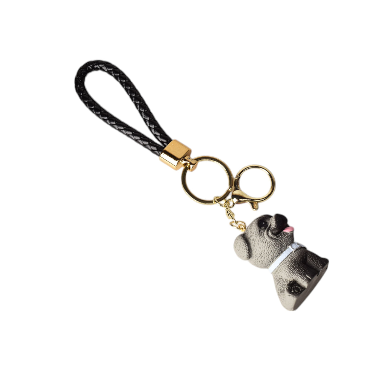 llavero resina forma de perro varios colores dim:5x3x4