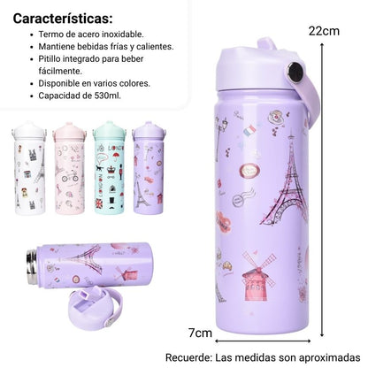 TERMO ACERO INOXIDABLE 530ML