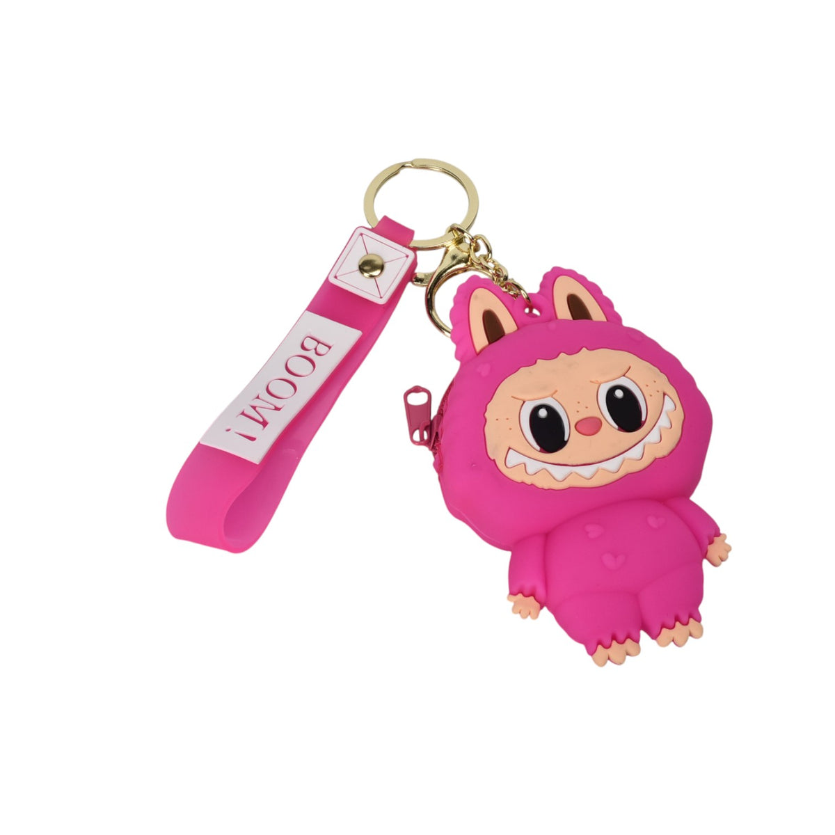 monedero llavero personaje labubu dim:6x10x3