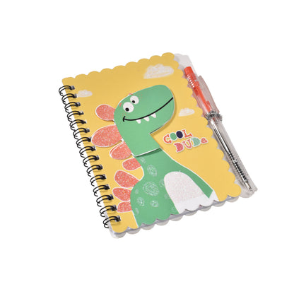 DIARIO (DB-016) PARA NIÑA CON ESFERO DINOSAURIO