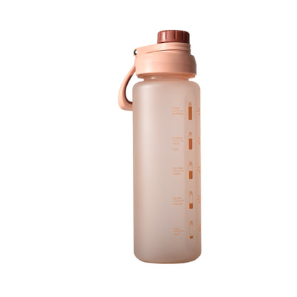 BOTELLA DE AGUA PLASTICA DE 1000ML DIM:8X8X26CM