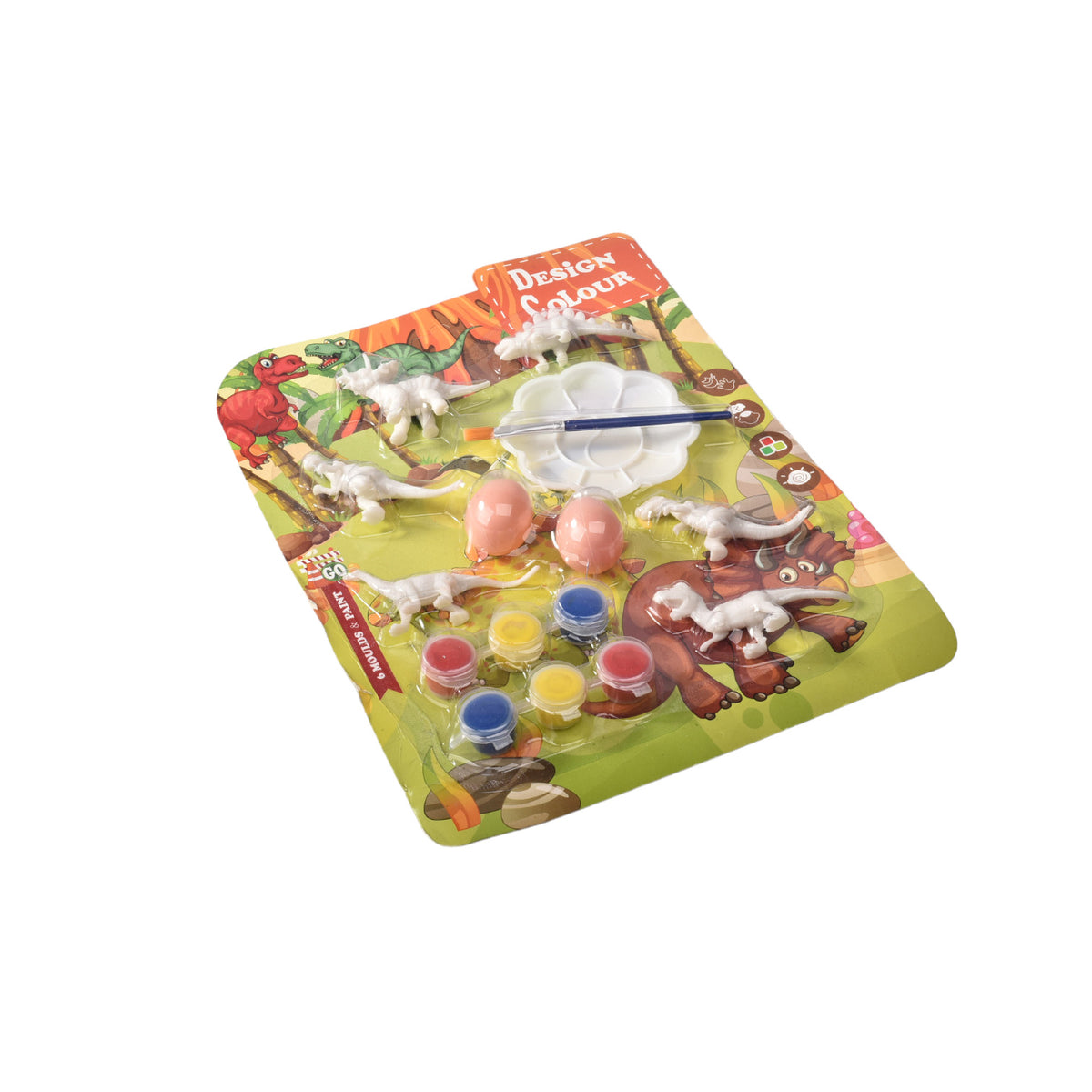 set kit de pintar dinosaurio dim:21x26x2
