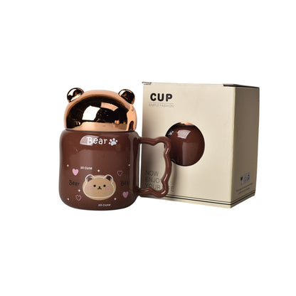 MUG POCILLO CERAMICA DISEÑO OSOS 450ML DIM:9*9*13