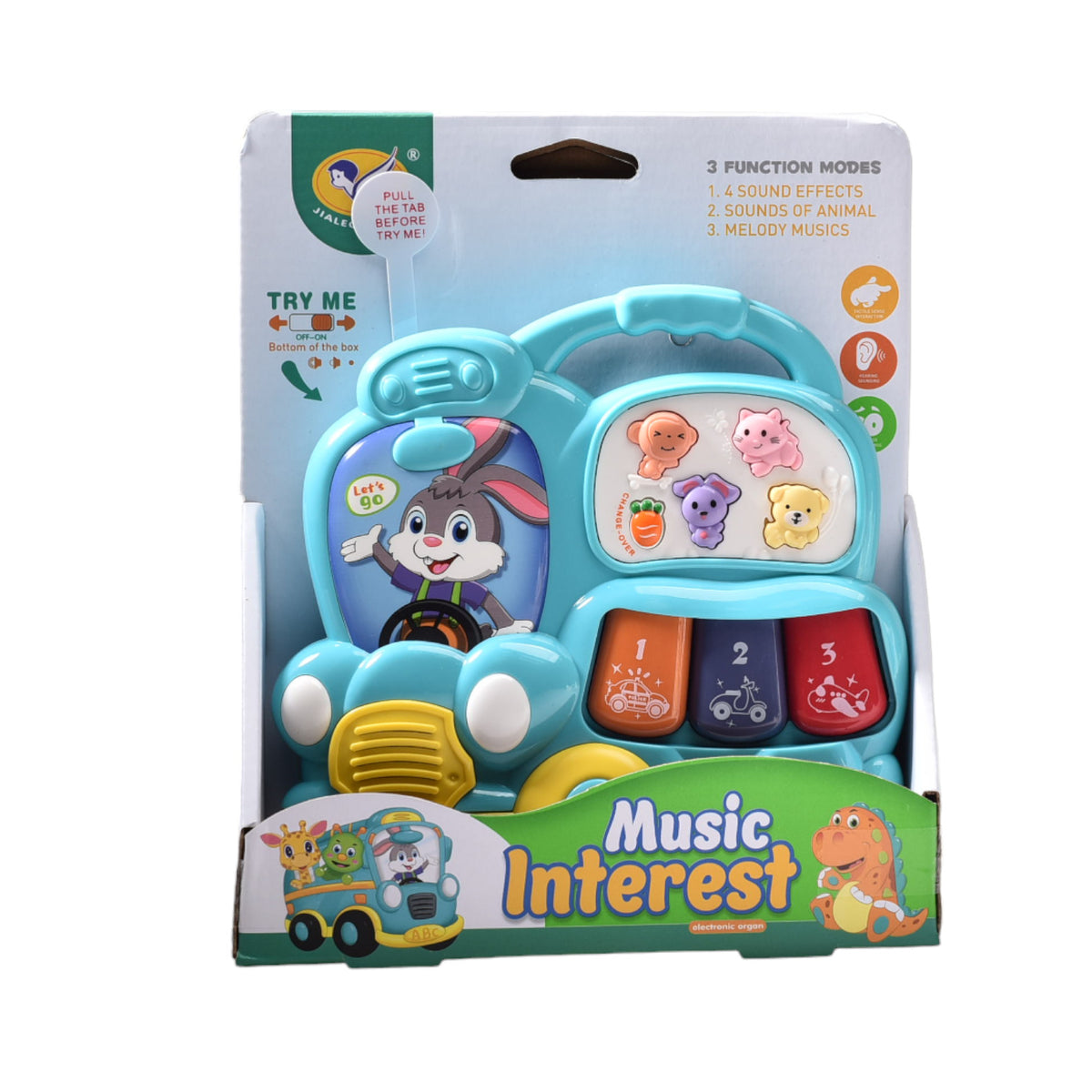 autobus piano juguete musical bebes  dim:16x19x5