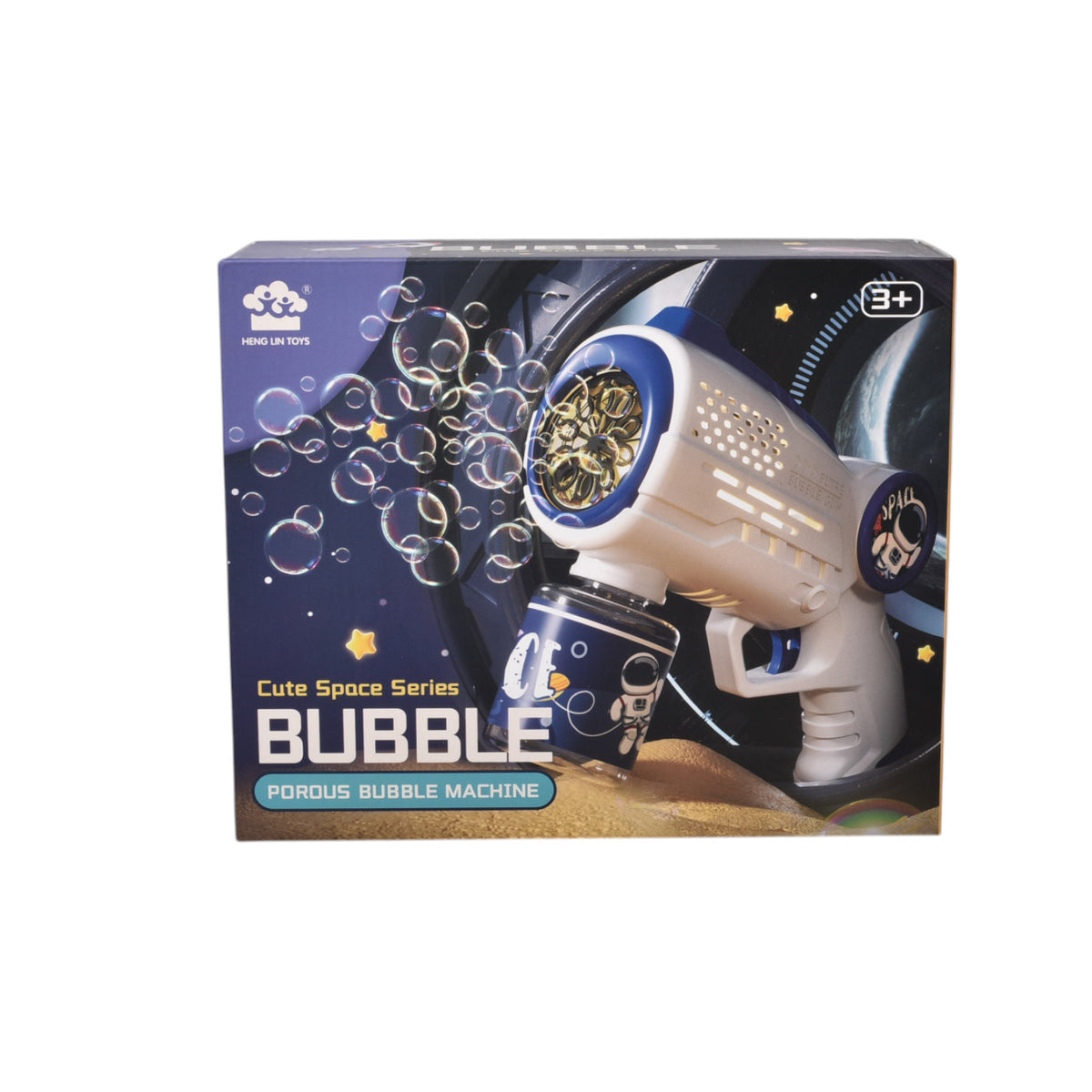 juguete pistola de burbujas dim:21x7x15
