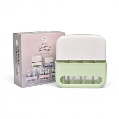 KIT ENVASES RECARGABLES VIAJEROS PLASTICO  50ML