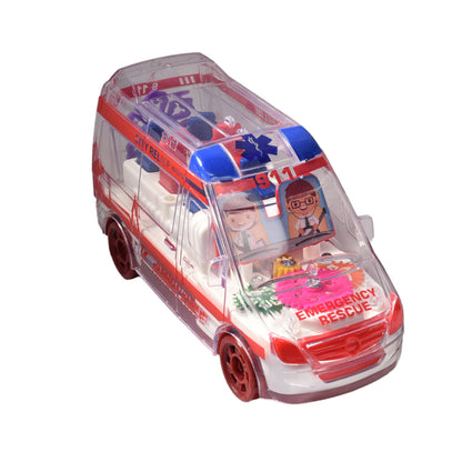 AMBULANCIA PARA NIÑOS CON LUCES Y SONIDO