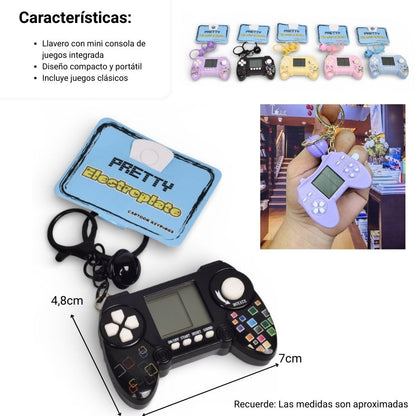 LLAVERO PLASTICO FORMA DE JUEGO DIM: 7X4