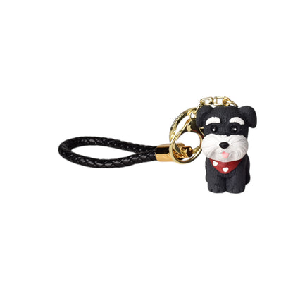 LLAVERO RESINA FORMA DE PERRO VARIOS COLORES DIM:5X3X4