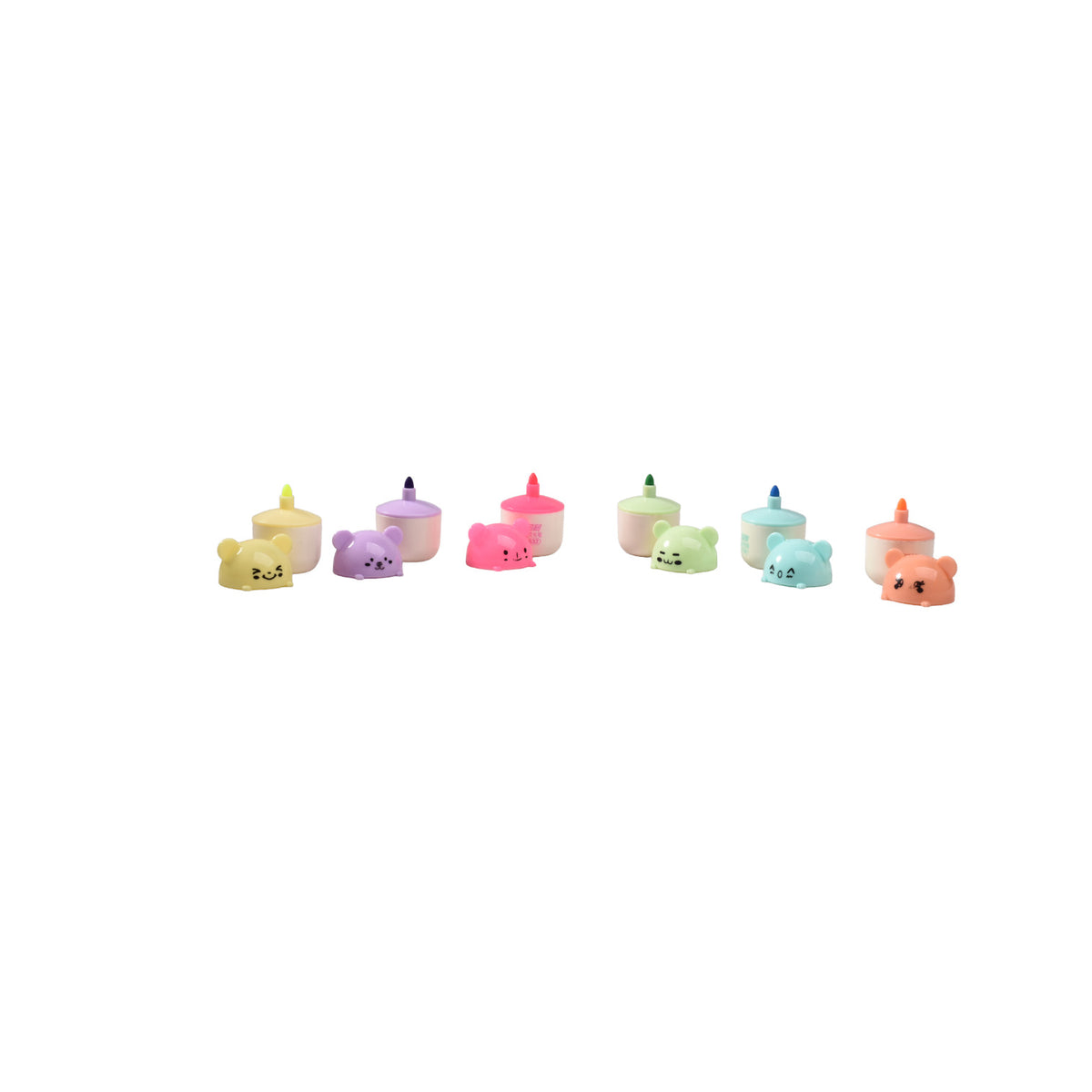 resaltador x 6 pcs