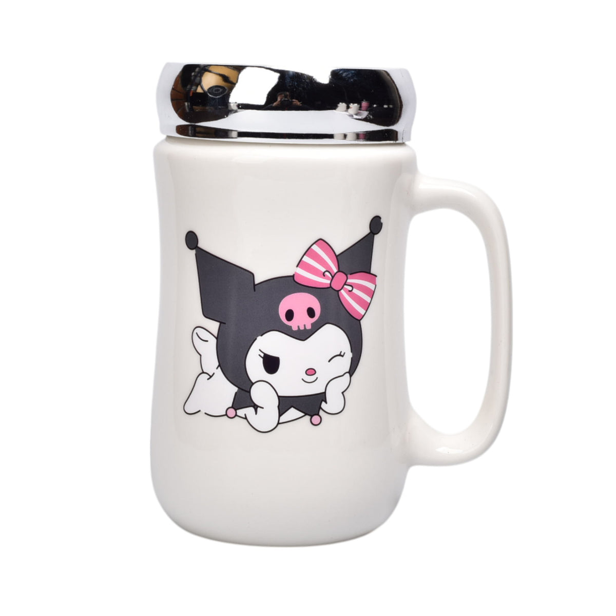pocillo ceramica kuromi personaje 450ml dim:7x14