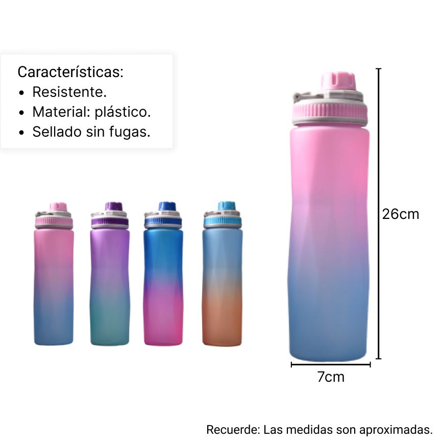 botella de agua 700ml