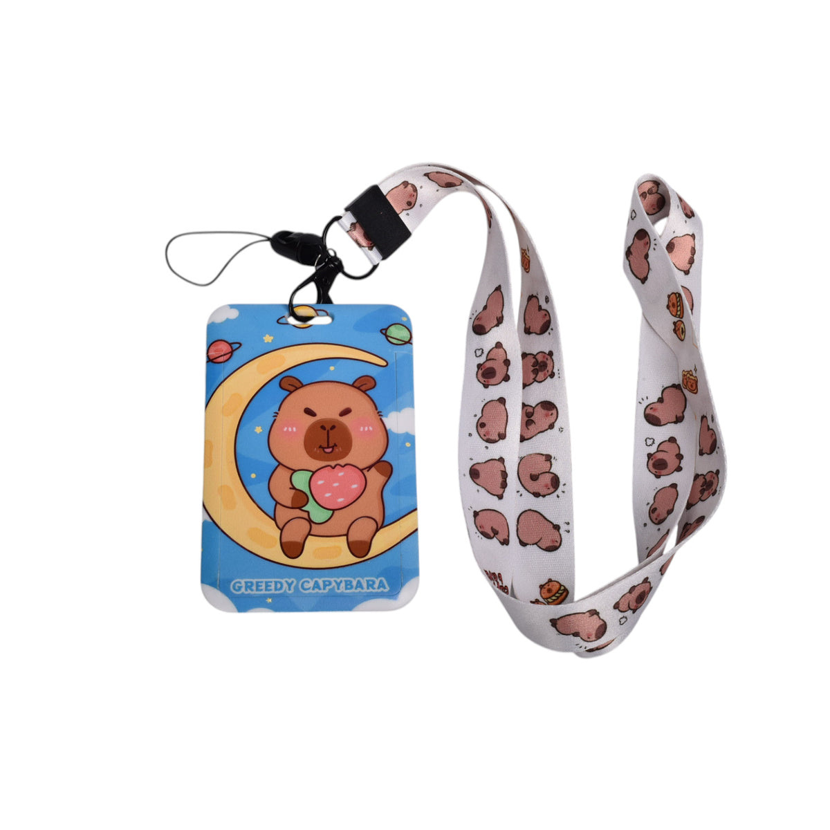 portacarnet plastico poliester capybara dim:6x11