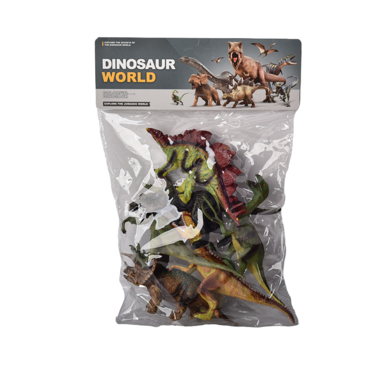 set dinosaurios juguete didactico plastico colección niños