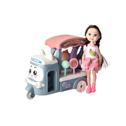 JUGUETE MUÑECA CON ACCESORIOS PLASTICA