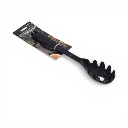 CUCHARON PARA PASTA SILICONA NEGRO DIM: 28X5X3