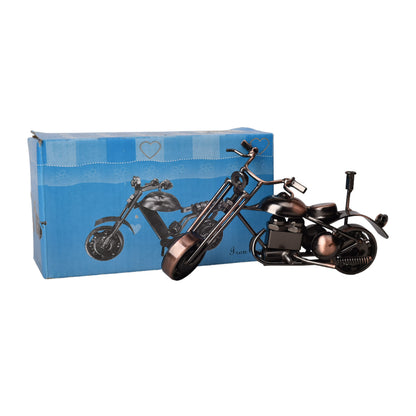 ADORNO METALICO PARA DECORACION FORMA DE MOTO