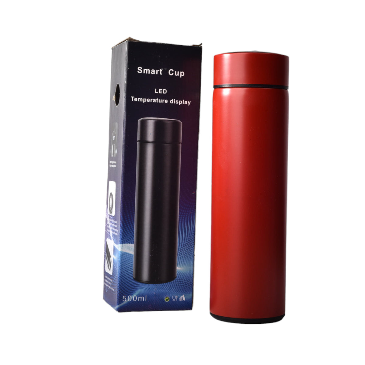 termo acero inoxidable 500ml con medidor de temperatura