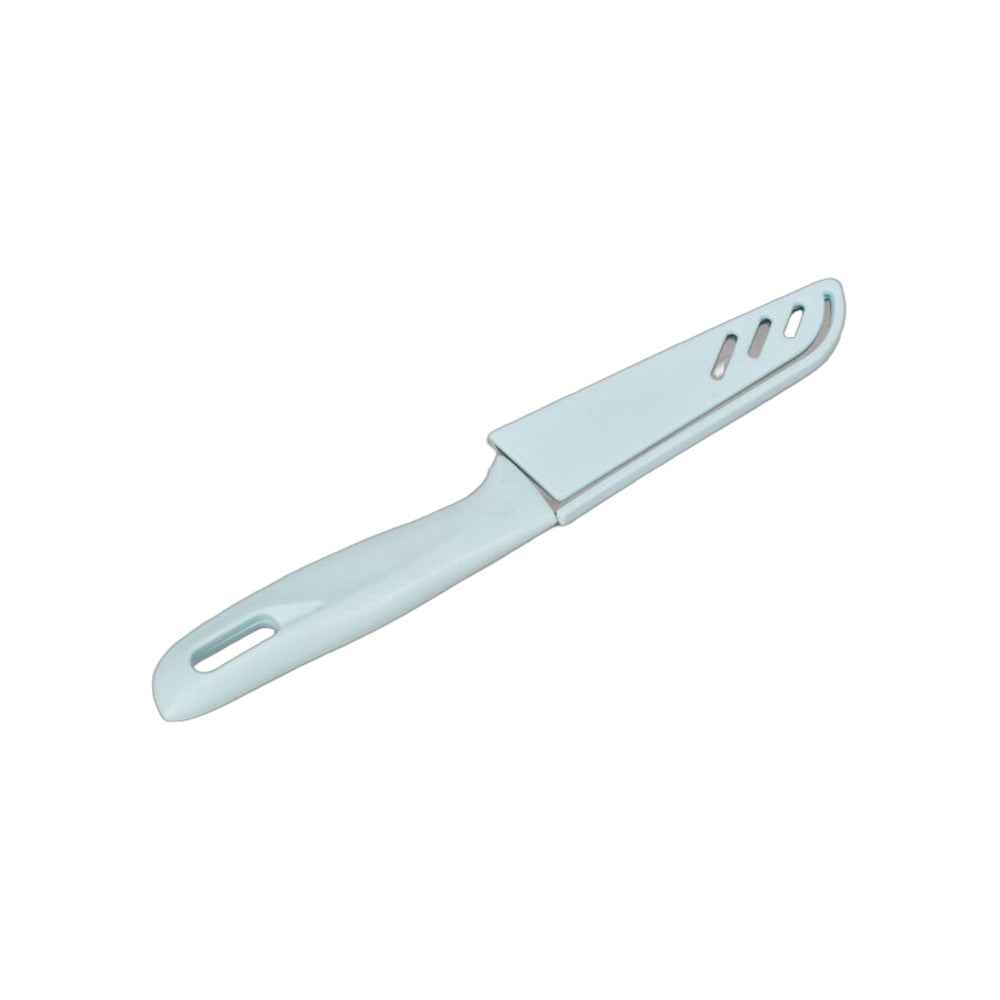 tabla set de cocina con cuchillo y pelador dim:17x23x2