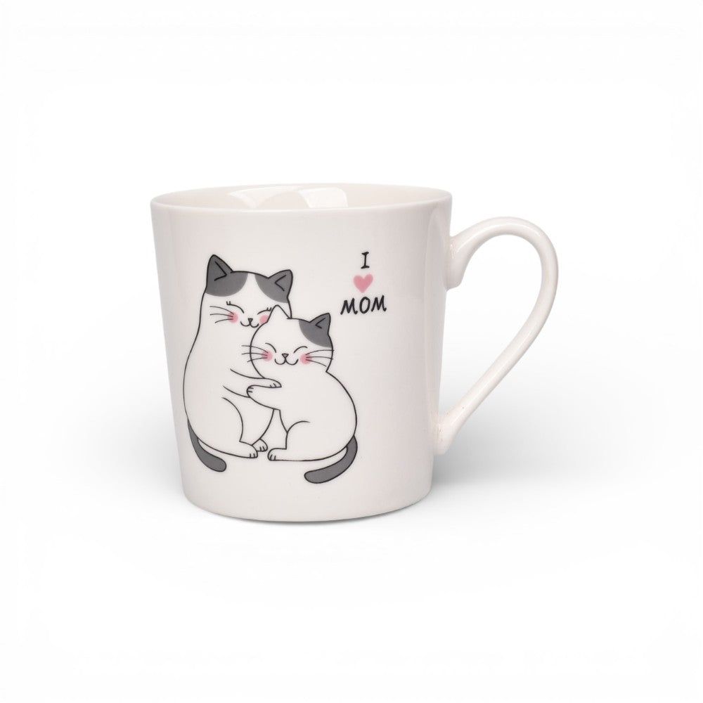 mug pocillo ceramica gato 300ml dim:8x8x9