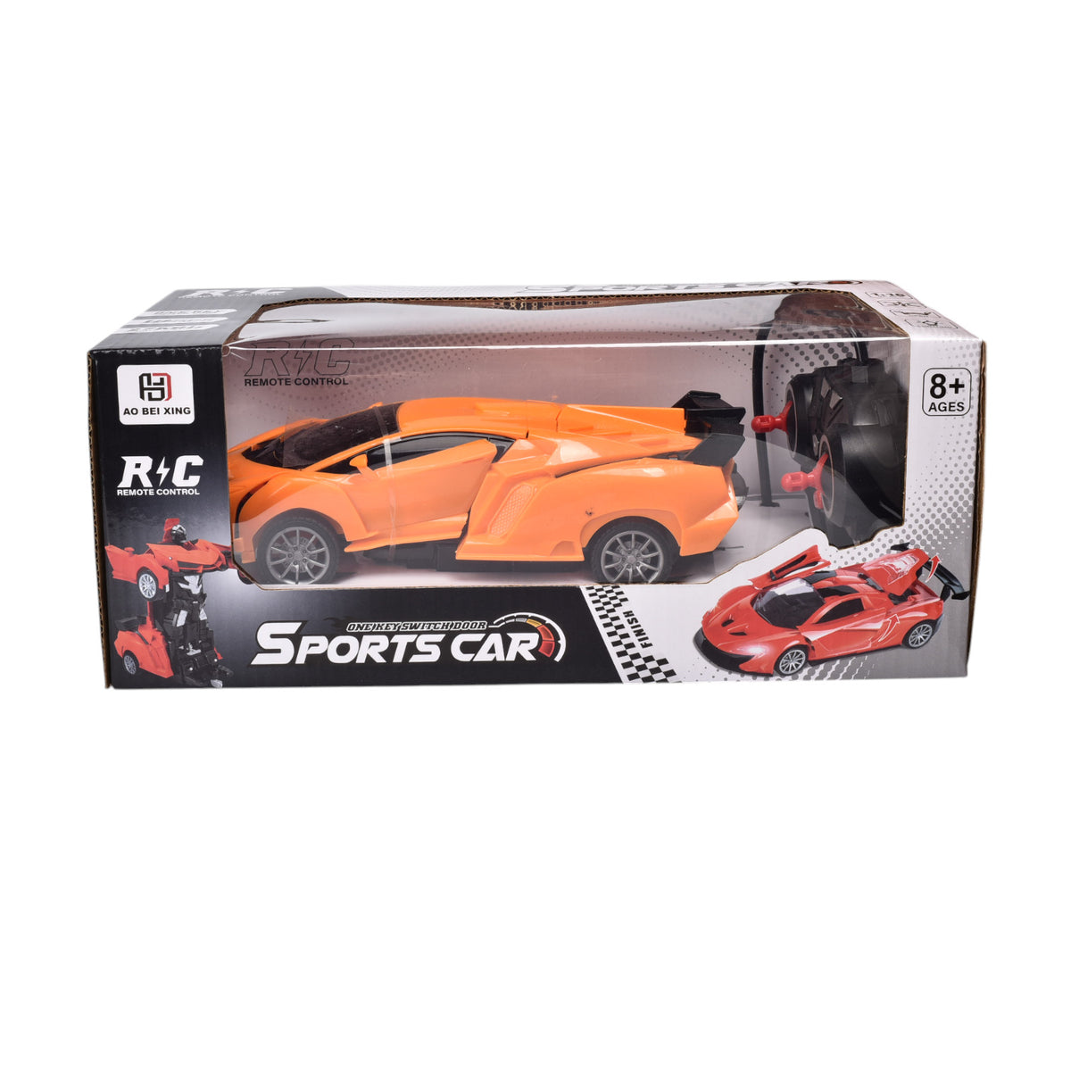 juguete carro con control remoto plastico dim:30x16x12
