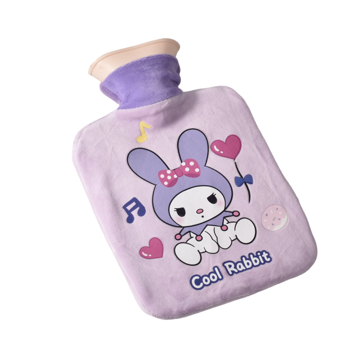 bolsa termica para agua caliente morado o lila dim:16x26