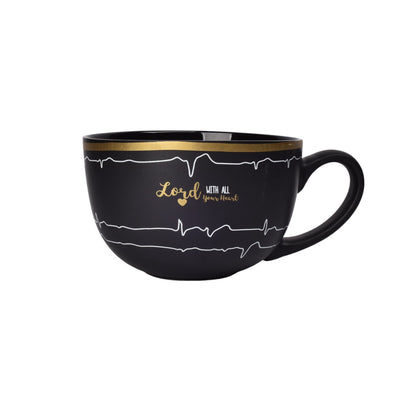 POCILLO CERAMICA 300ML DIM:12X12X8