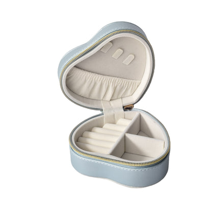 JOYERO FORMA DE CORAZON ORGANIZADOR CAJA ESTUCHE SINTETICO