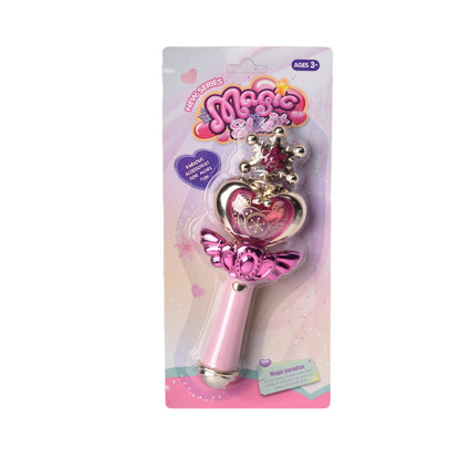 JUGUETE VARITA DE PRINCESA MAGICA DE PLASTICO LUCES SONIDO