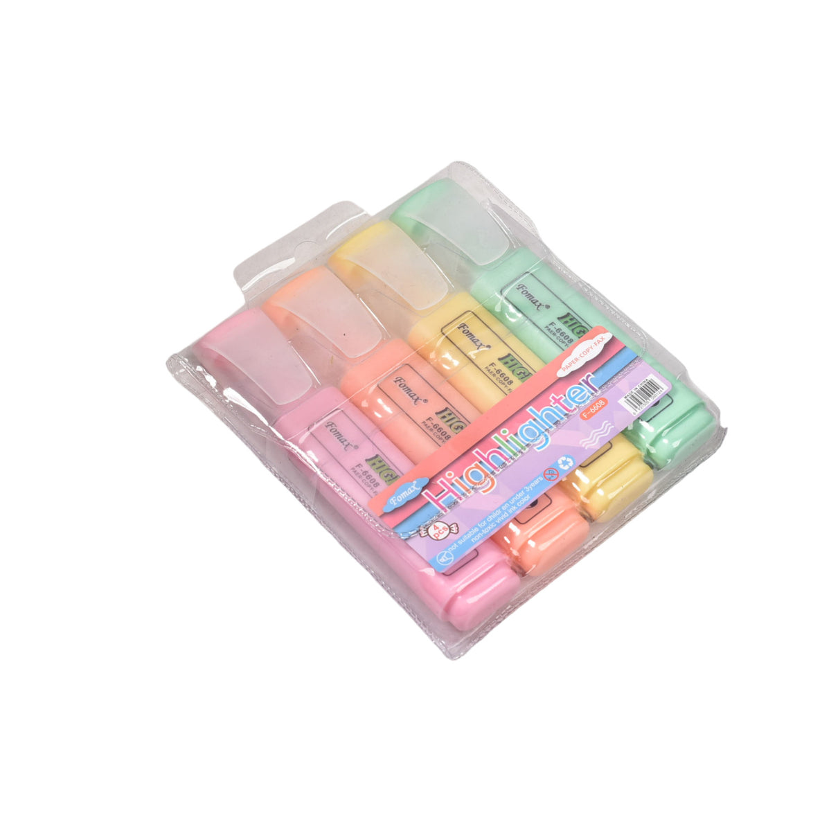 resaltador x 4pcs