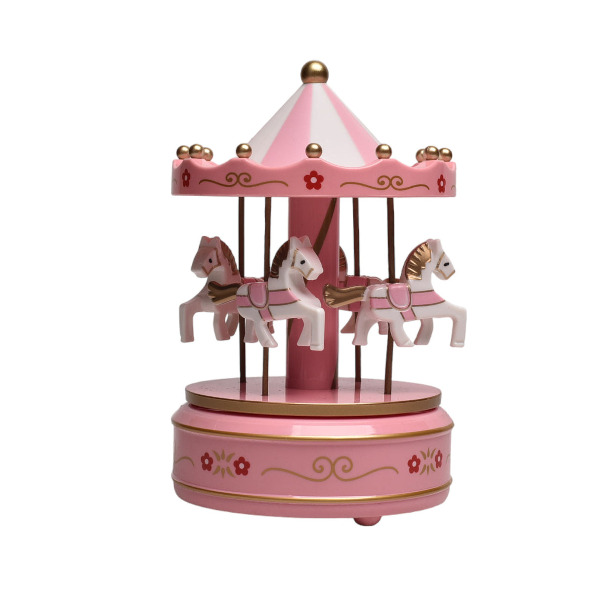 caja musica forma carrusel