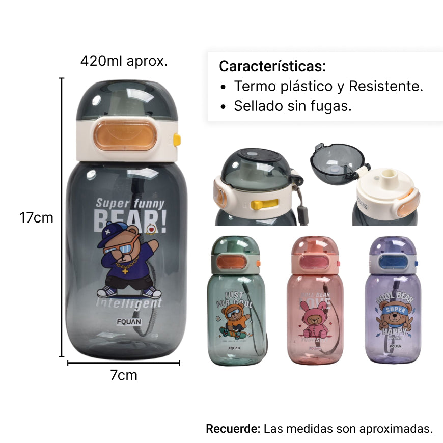 botella de agua 460ml