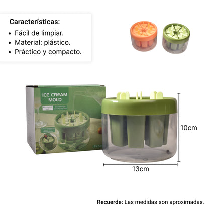MOLDE PARA PALETAS HELADOS